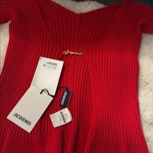 Jacquemus Vibrant Red Knitwear